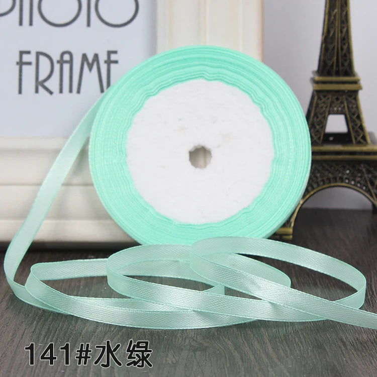 6MM Silk Satin ribbon (22M)
