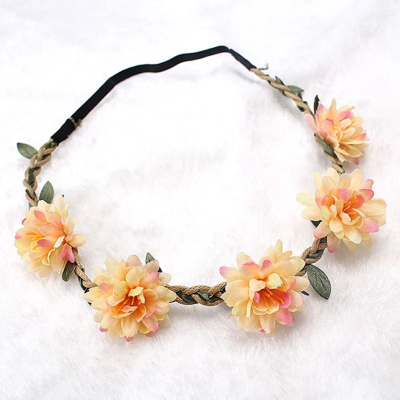 Flower crown hairband