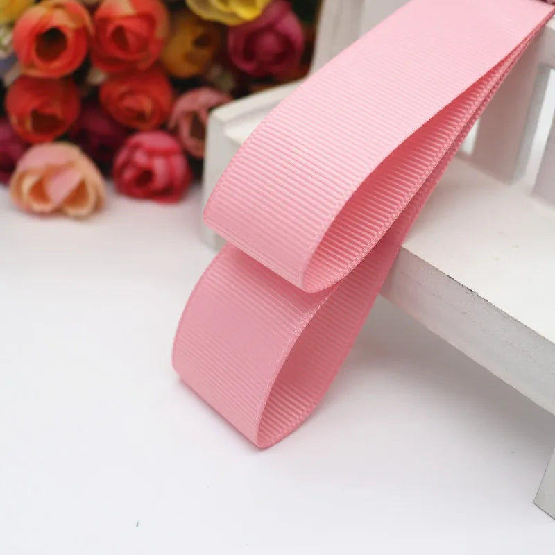 Solid color grosgrain 1-1/2" 38MM/25MM 10Yards Ribbons