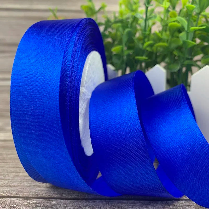 Satin ribbons 25 Yards/Roll