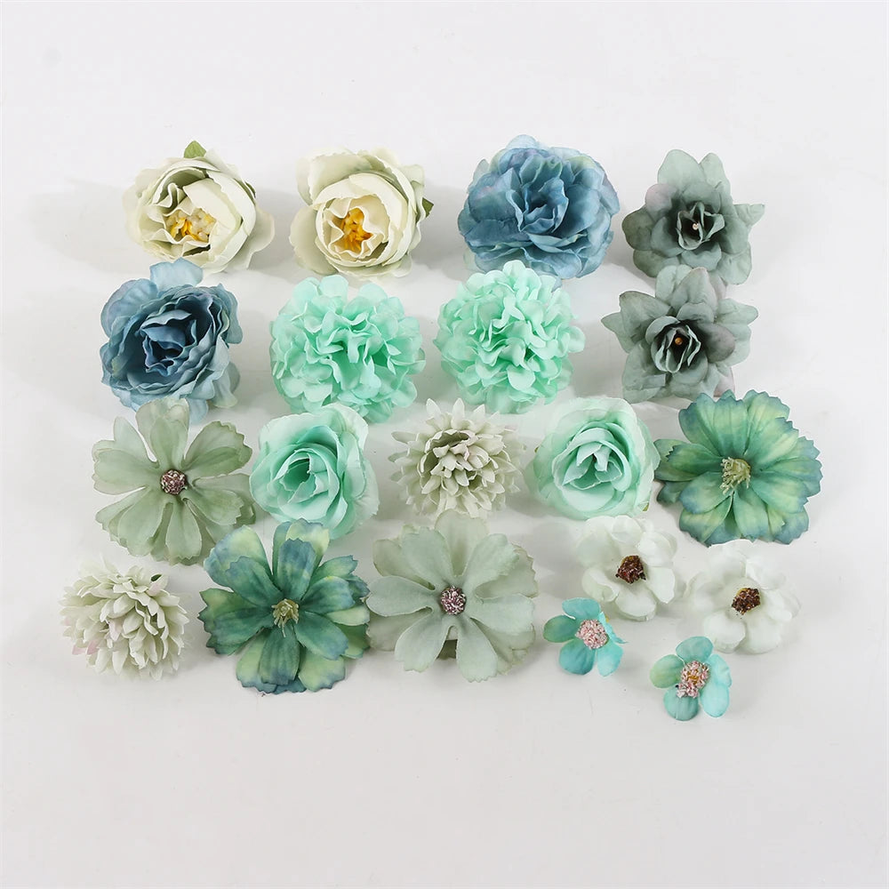 1Bag , Artificial flower head for decoration
