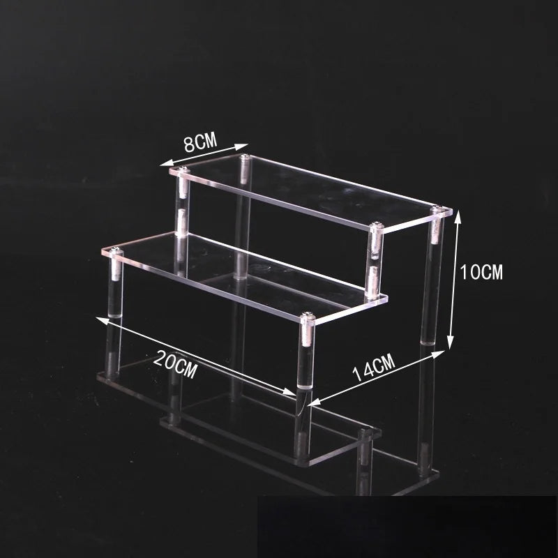 1-5 Tier Clear Acrylic Display Stand