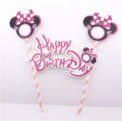 Mickey figure candles