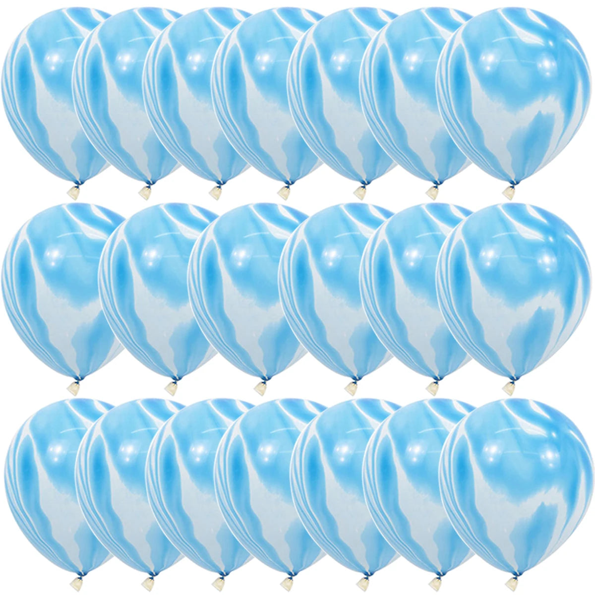 Agate Marble Balloons 40 Pcs