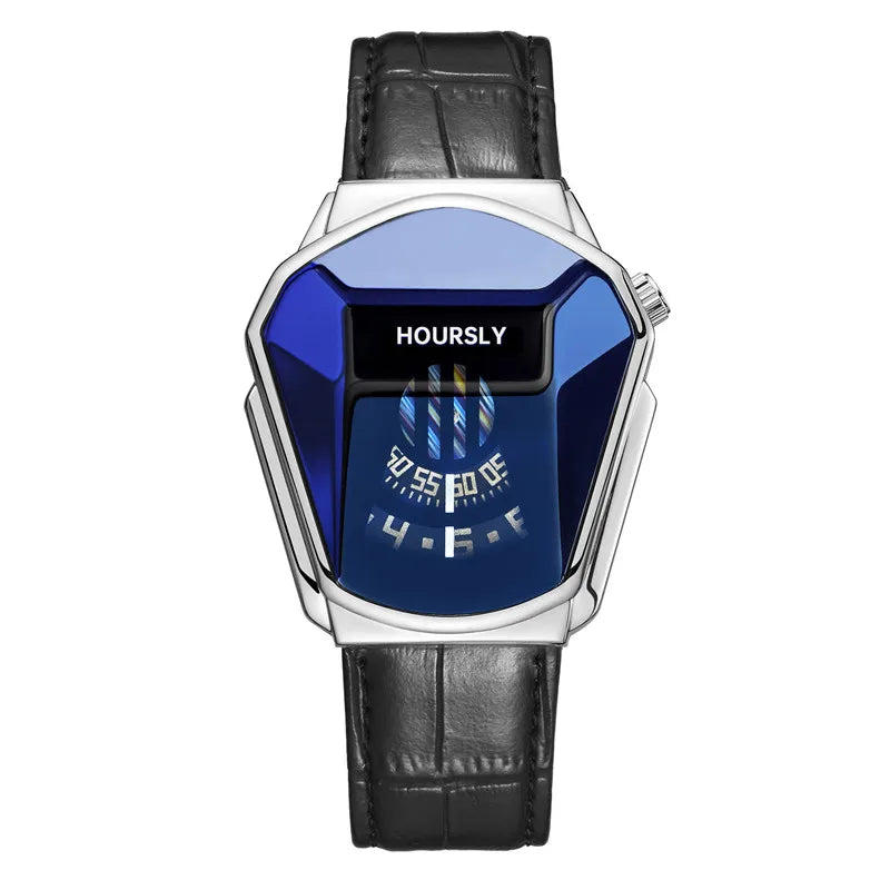 Hoursly brand technology fashion Quartz luxury watch for men