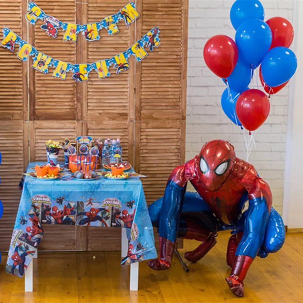 3D Superhero Foil Balloons – Spiderman & Iron Man