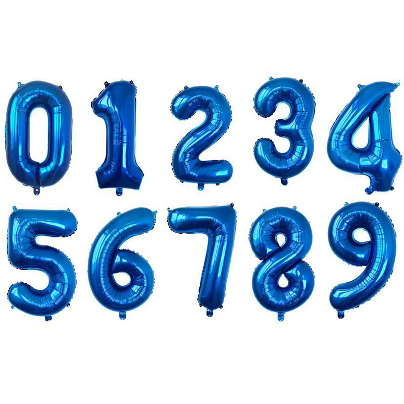 Number Foil balloons 16/32 inch Party Decoration
