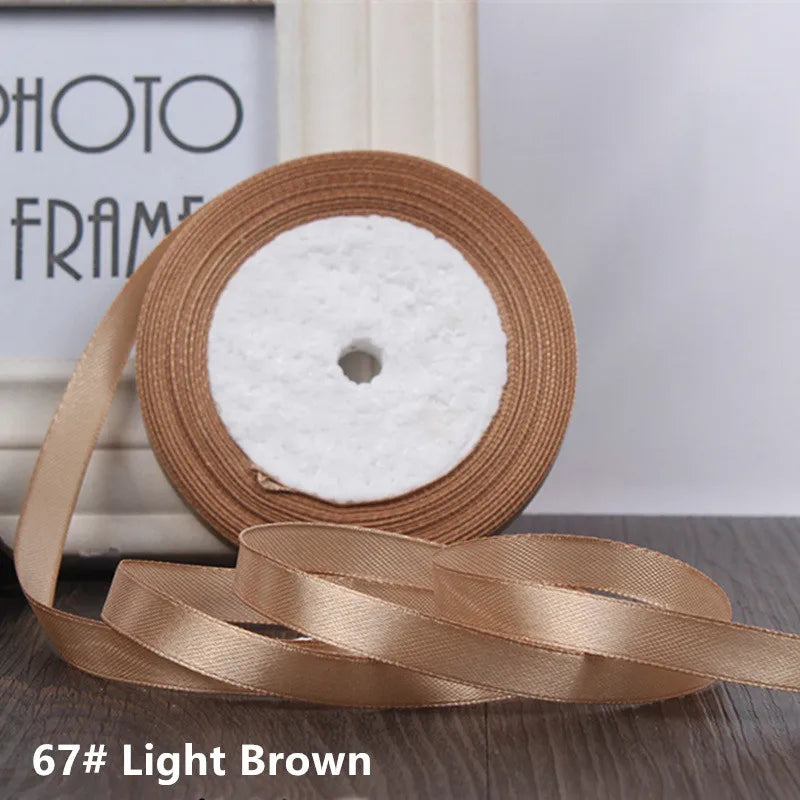 25Yards/Roll Grosgrain Satin ribbons wide6mm-50mm