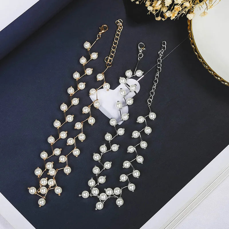 Neck pearl choker necklaces