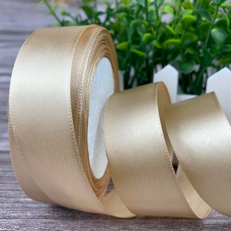 Satin ribbons 25 Yards/Roll