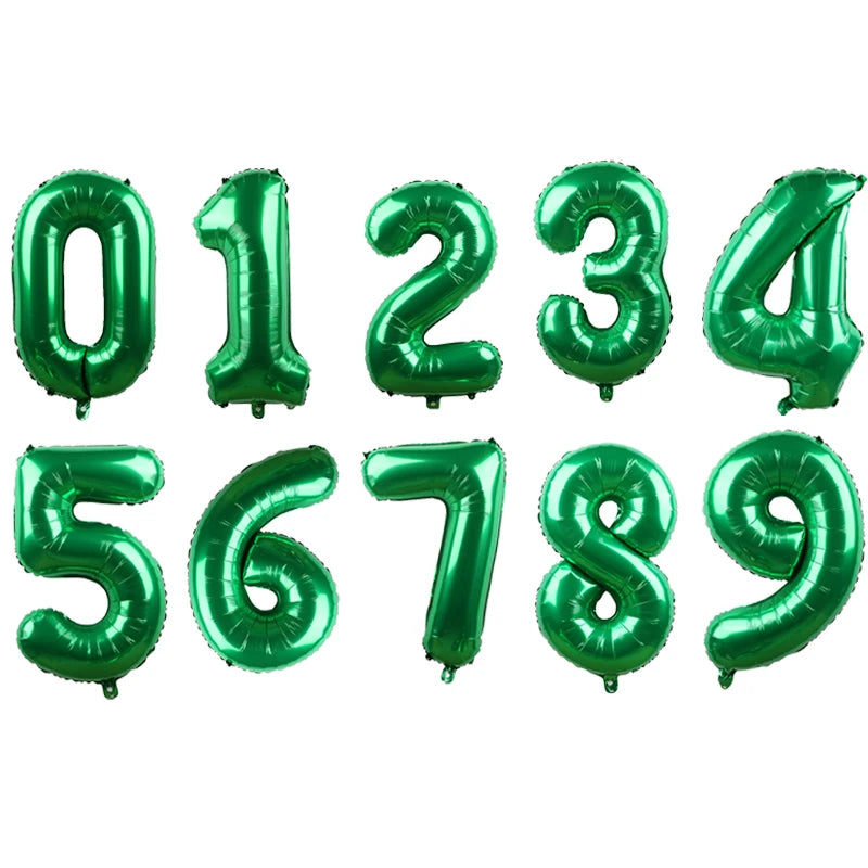 Number Foil balloons 16/32 inch Party Decoration