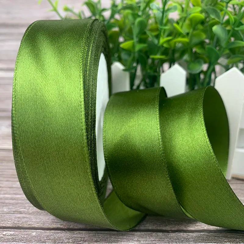 Satin ribbons 25 Yards/Roll
