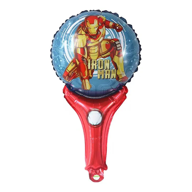 3D Superhero Foil Balloons – Spiderman & Iron Man