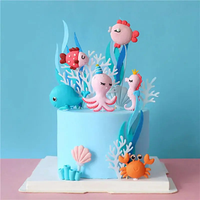 Sea Fish cake topper Decor