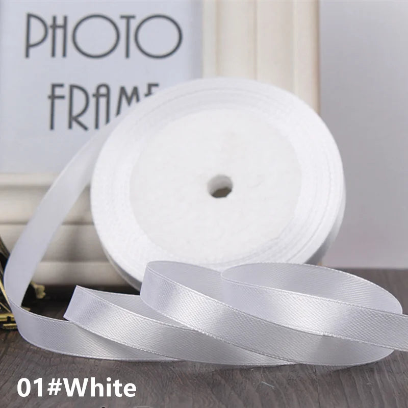 25Yards/Roll Grosgrain Satin ribbons wide6mm-50mm