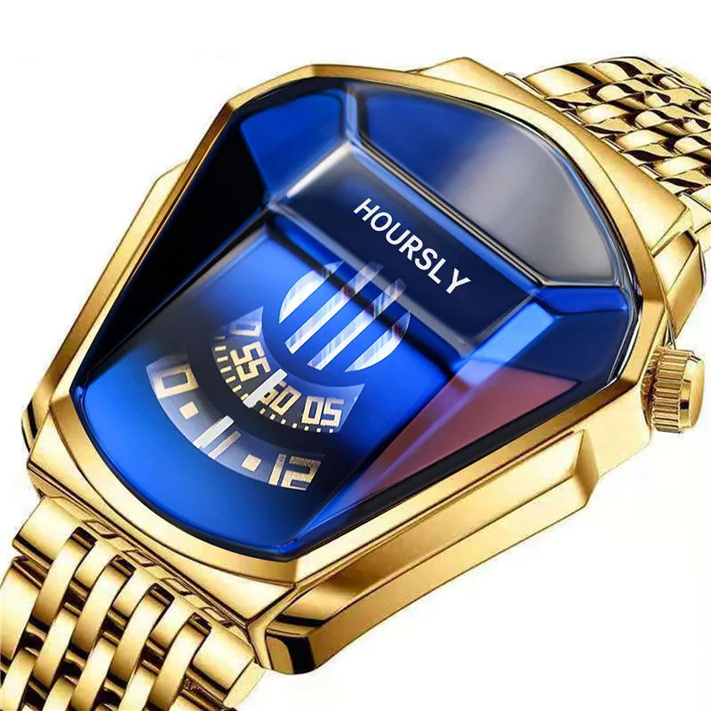 Hoursly brand technology fashion Quartz luxury watch for men
