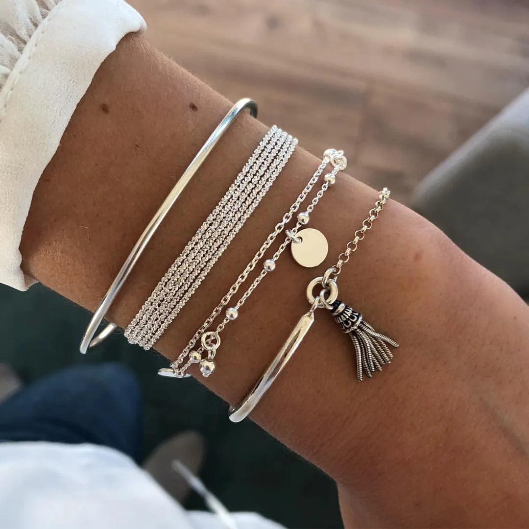 Handmade weave long bracelet