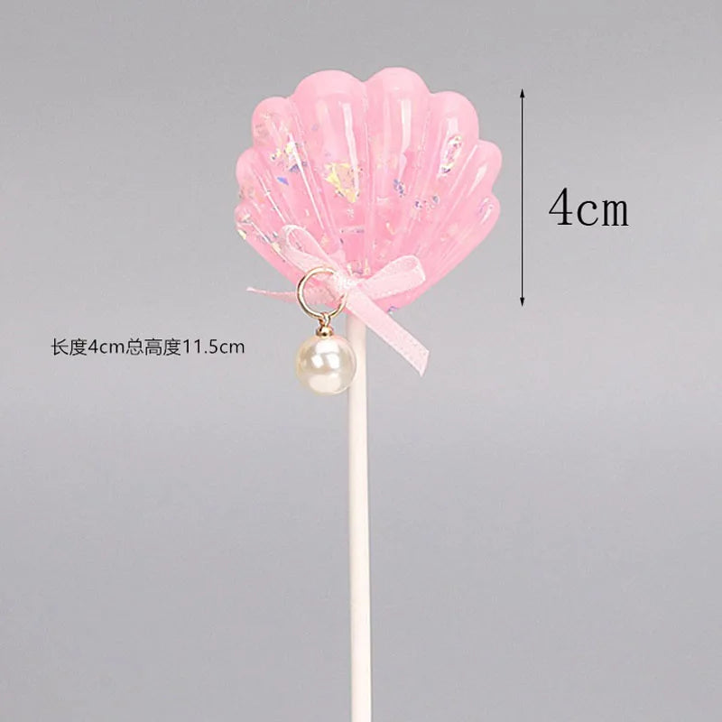 Kawaii Mermaid Cake Topper – Birthday Decoration