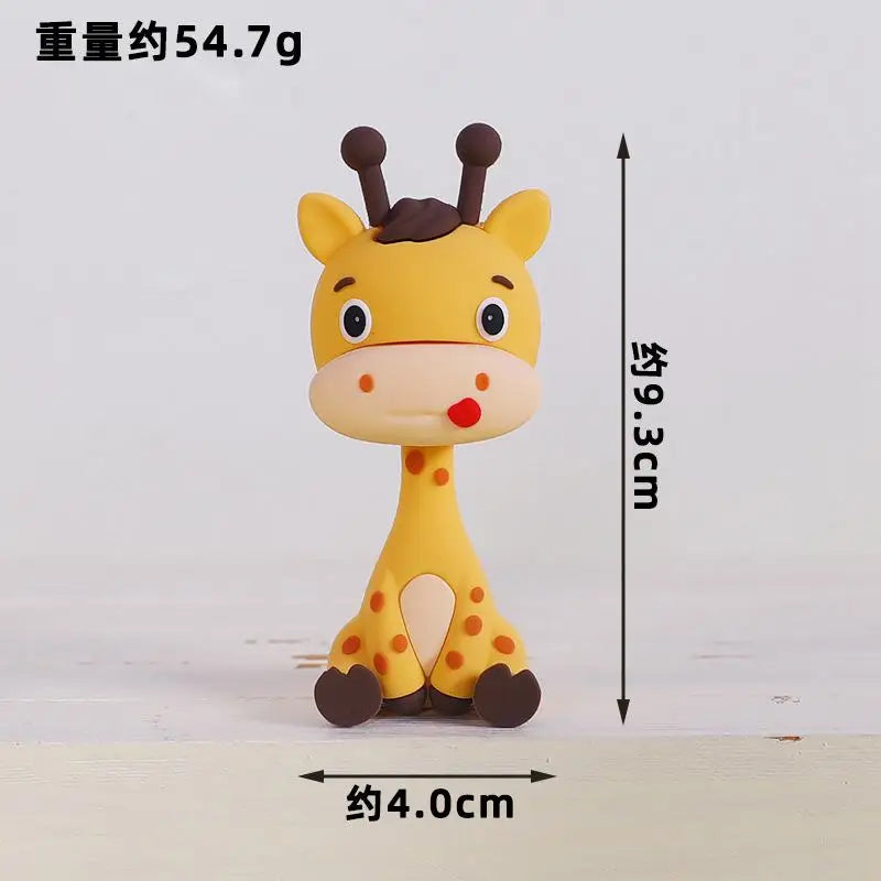 Jungle Safari Animal Cake Topper Set