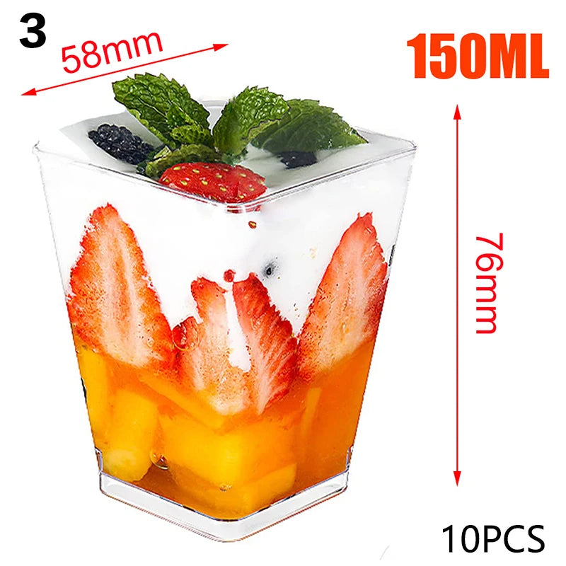 Disposable Dessert Cup 10PCS