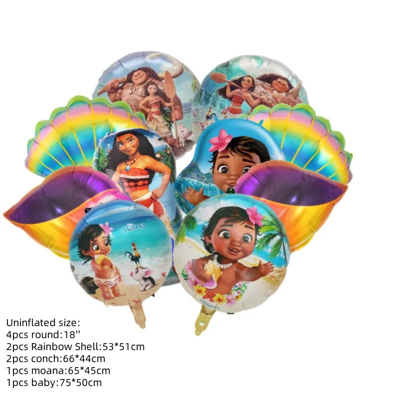 Moana Balloons Set