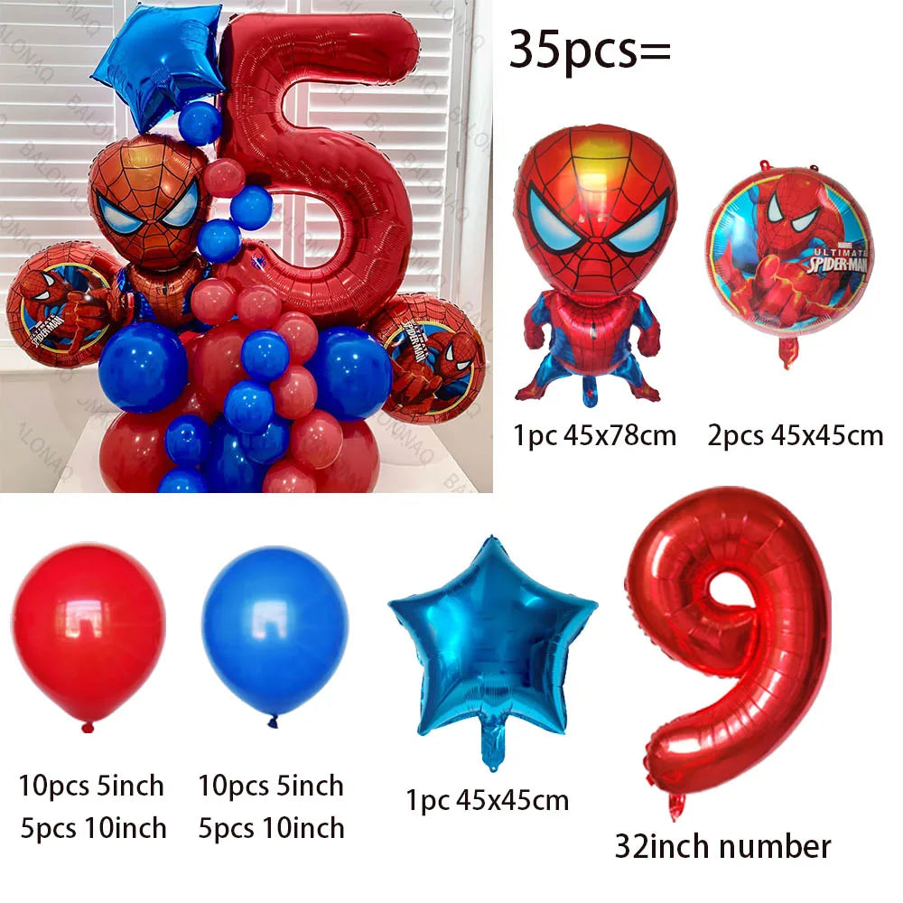 Spiderman Foil Helium