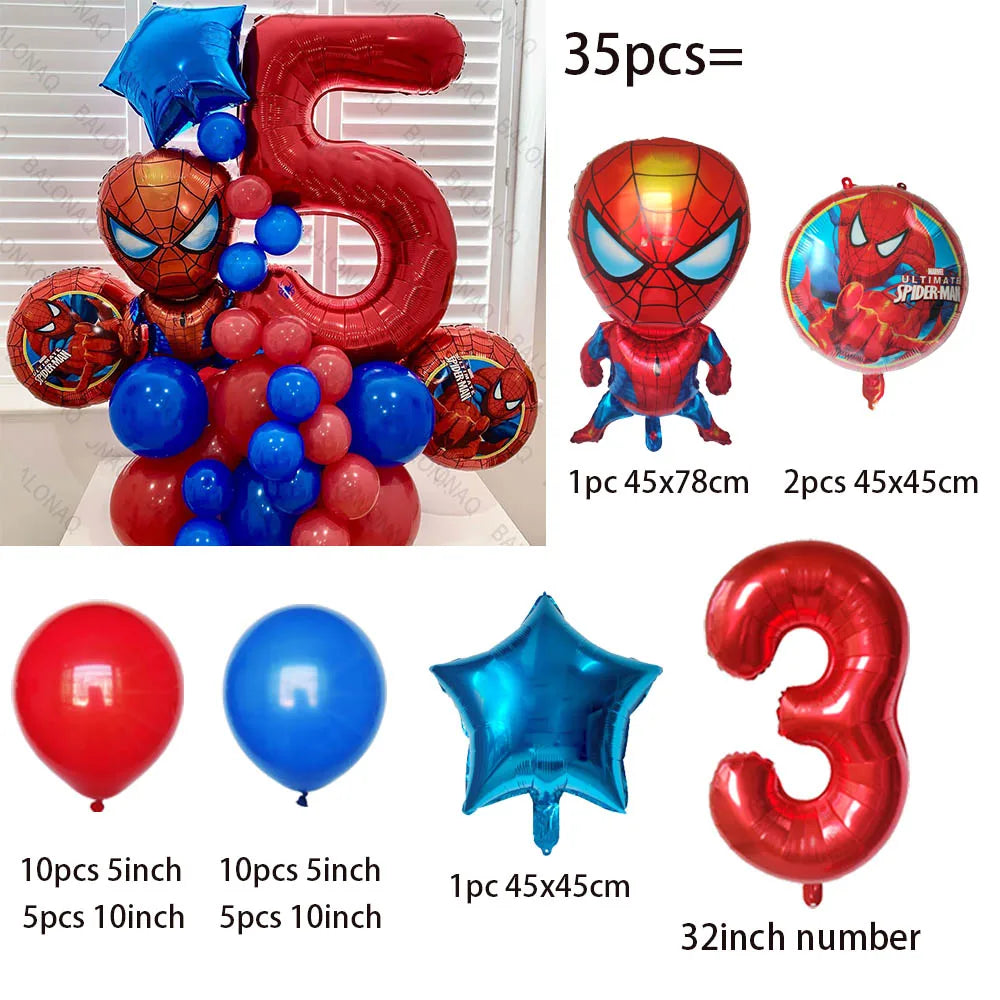 Spiderman Foil Helium