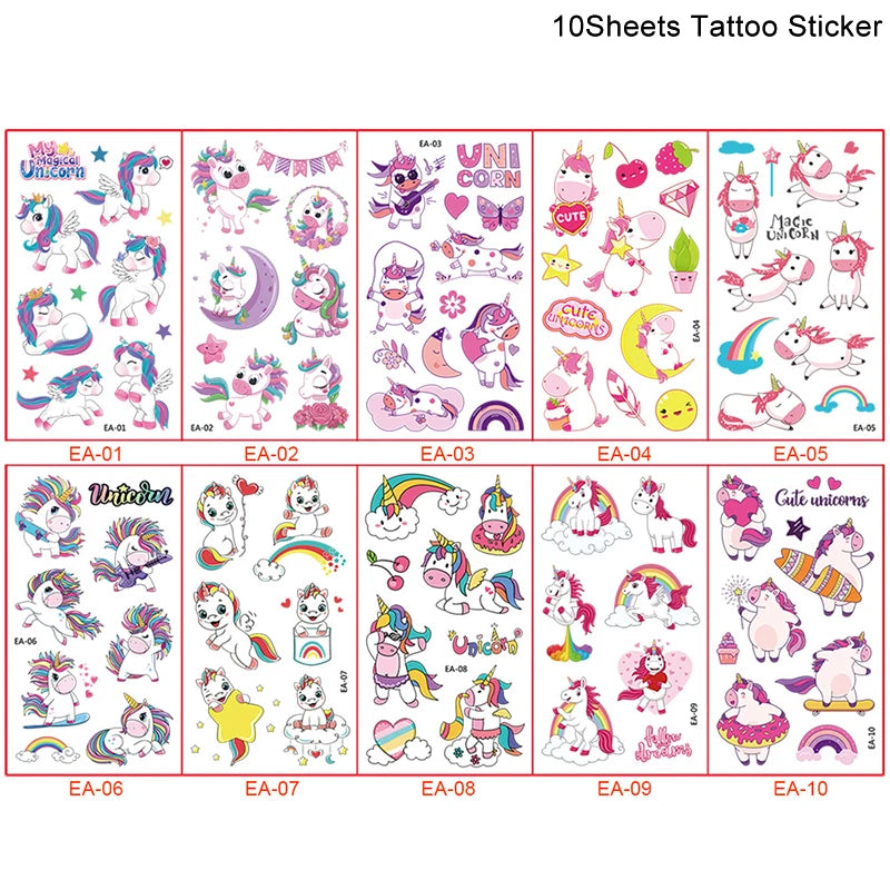 Rainbow Unicorn Balloon 32 inch 1Set
