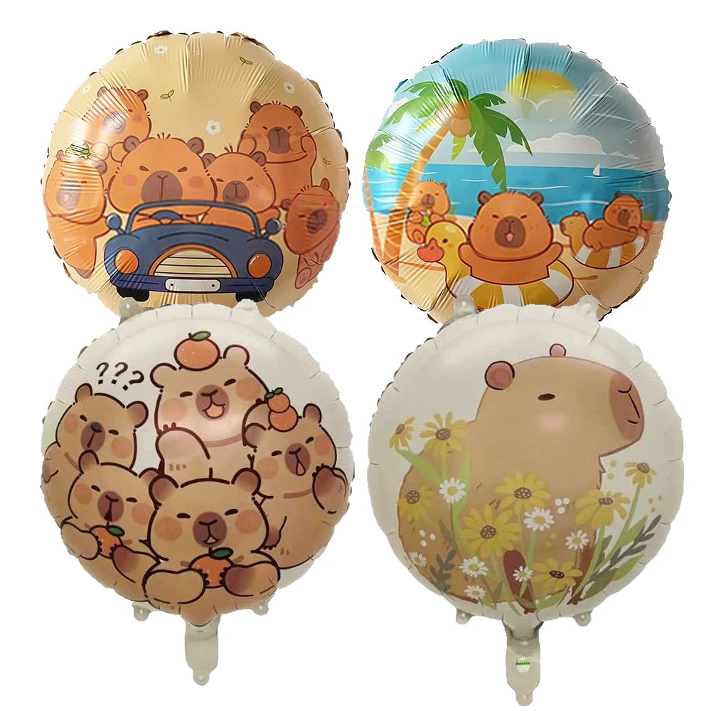 Capybara theme balloon