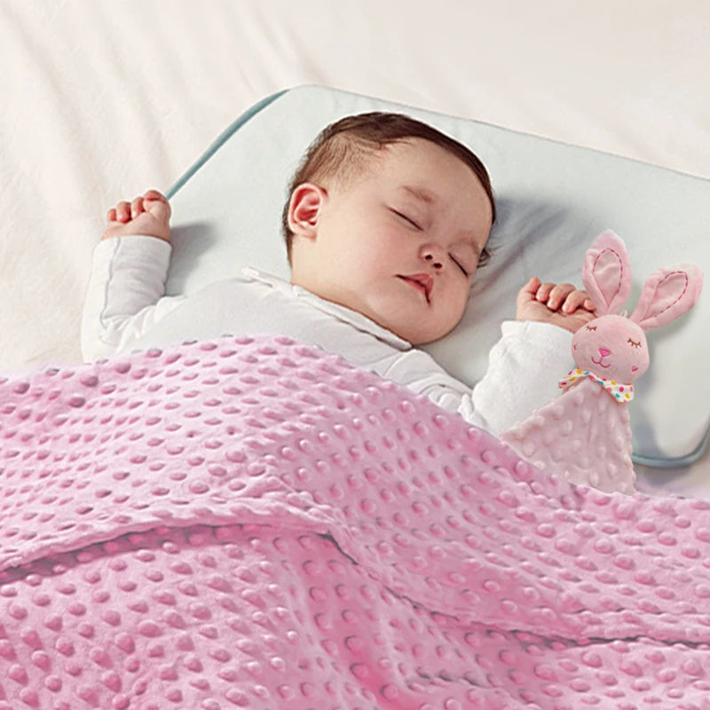 Personalized name baby blankets , stroller , sleeping dolls