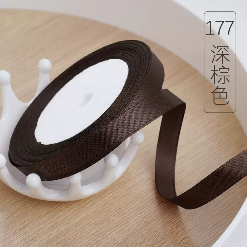 Wide Satin ribbon 22meter/roll 10mm