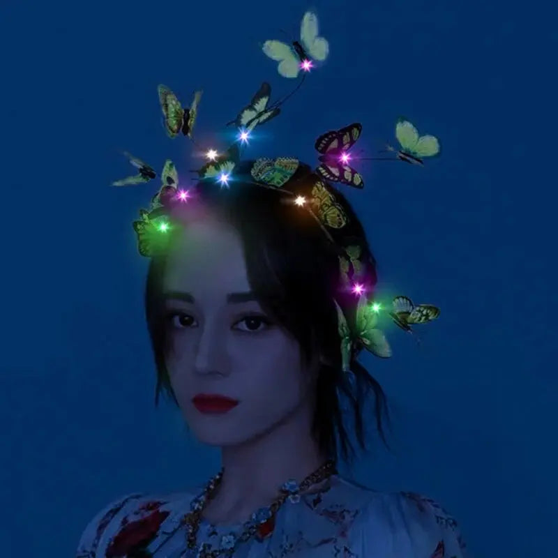 LED Hair Hoop Glowing