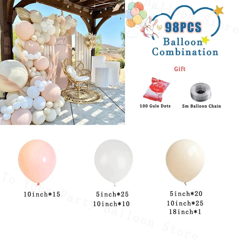 Sayrani balloon arch decoration