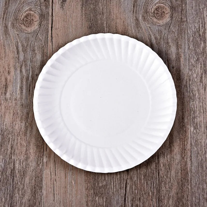 50PCS Disposable Party Paper Plates – 6/7/9 Inch