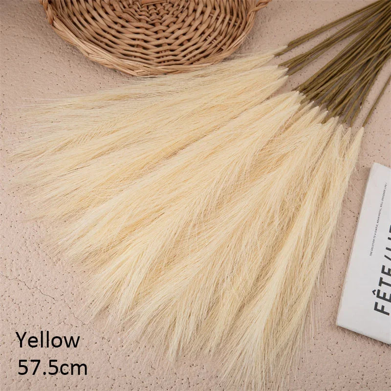 Pampas Grass decoration fake 10Pcs