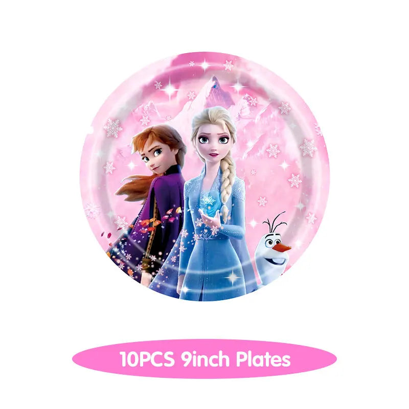 Elsa and Anna Frozen Decorations
