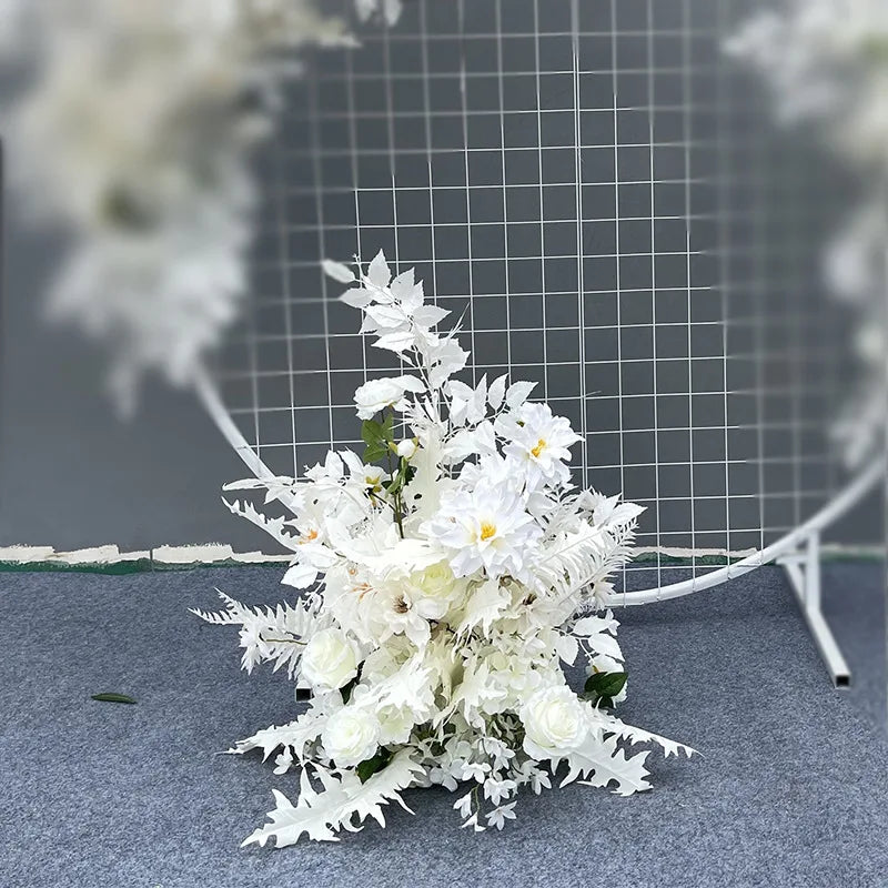 Artificial Crescent Flower Table & Arch Decoration