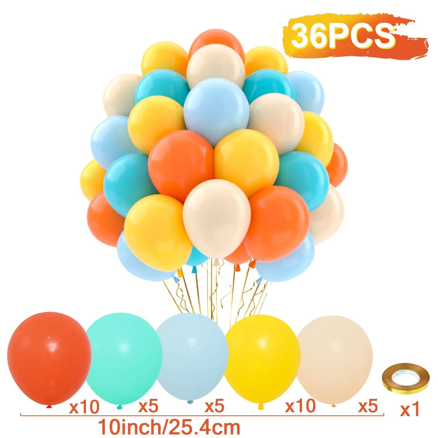 Balloons Pearl Latex 31/36/37/51/101Pcs