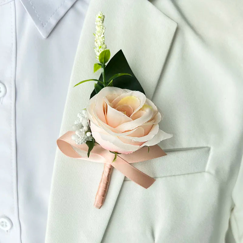 Bouquet silk roses
