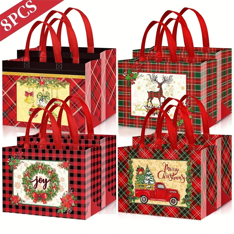 Christmas Grocery & Gift Bags
