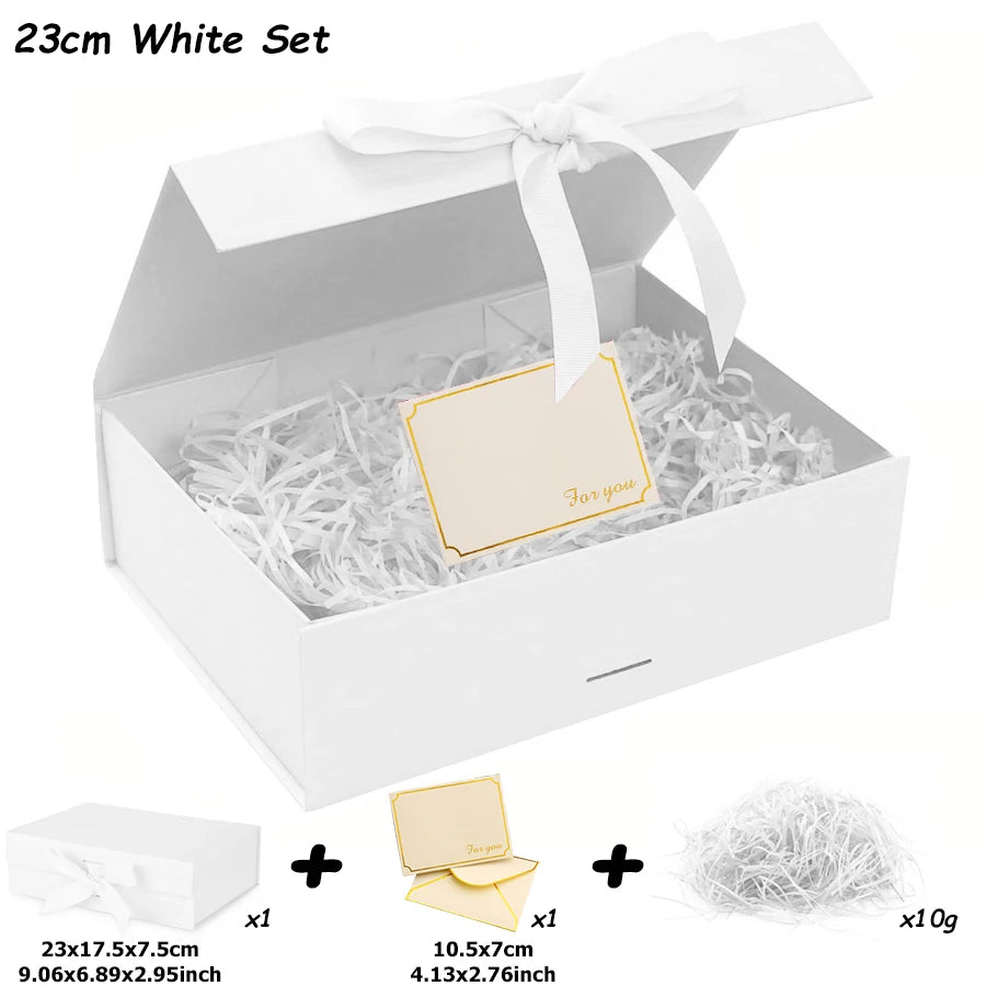 Magnetic with lid ribbon box 3 Sizes