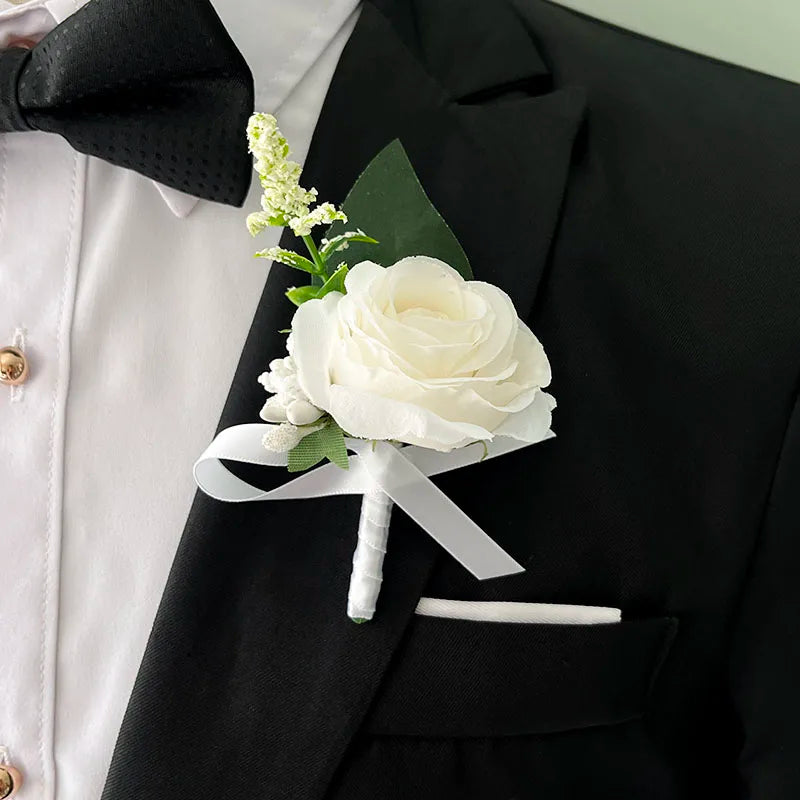 Bouquet silk roses