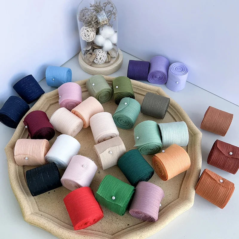 Chiffon silk ribbon