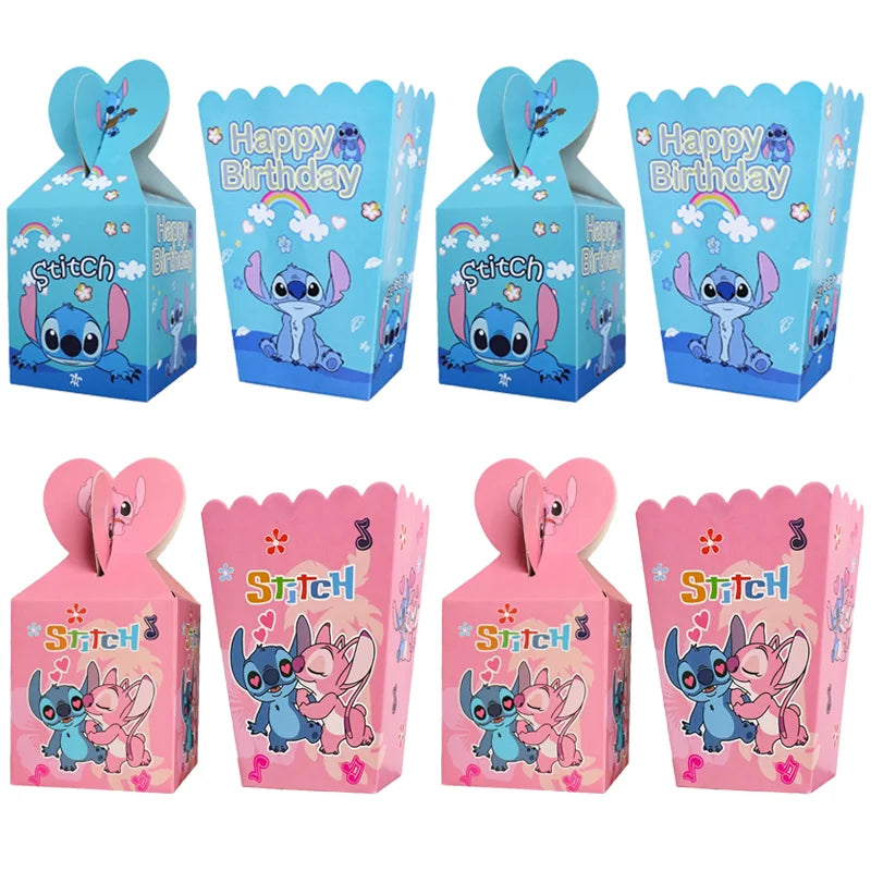 Stitch Popcorn ,Food , Candy Boxes