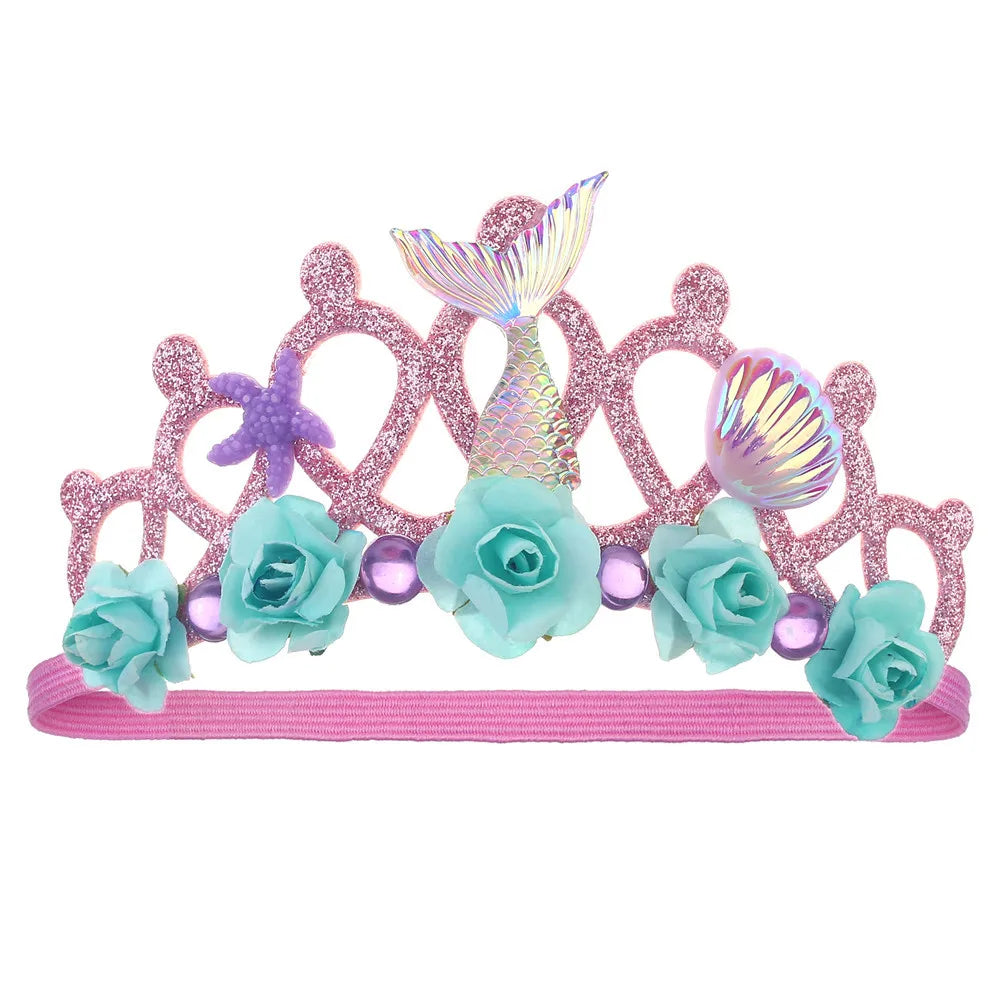 Mermaid headband & crown