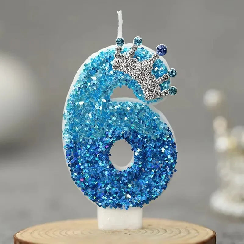 Princess crown candle