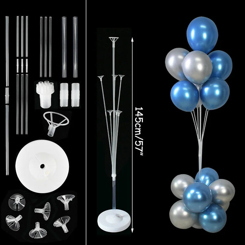 7/11 Tubes Balloons Stand