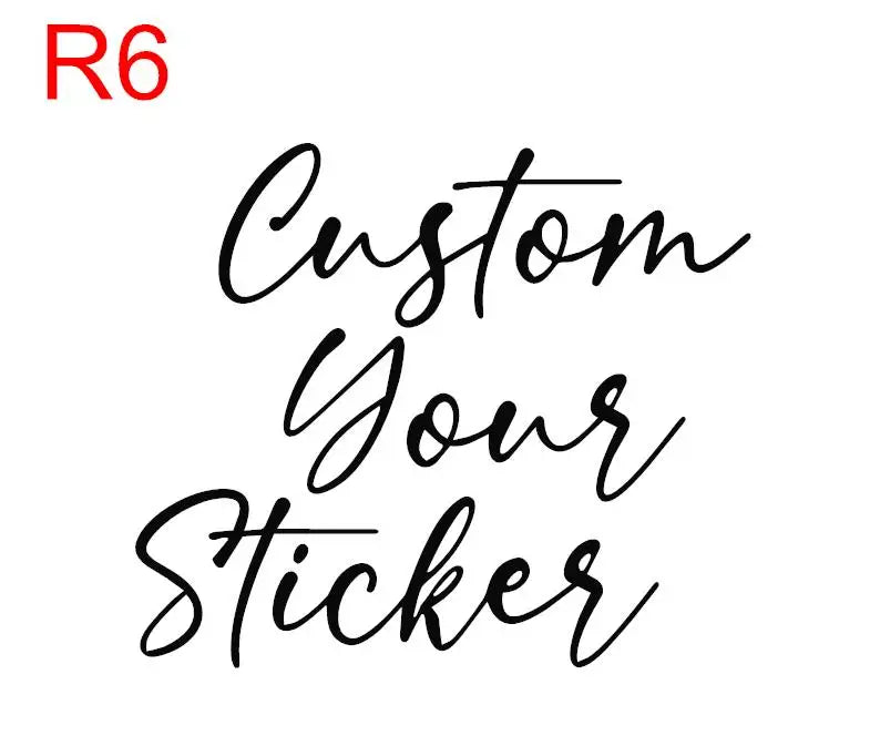 Custom Name Sticker Personaled (just sticker)1pc