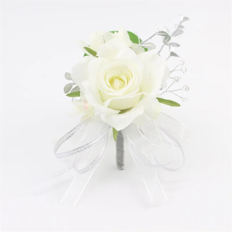 Bracelet FlowerCorsage Bridesmaid Sisters
