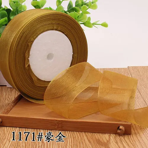 Organza ribbon 50 yards/Roll
